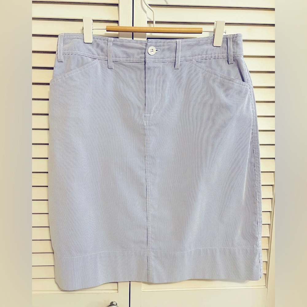 Christopher & Banks Pinstripe Skirt Size 4